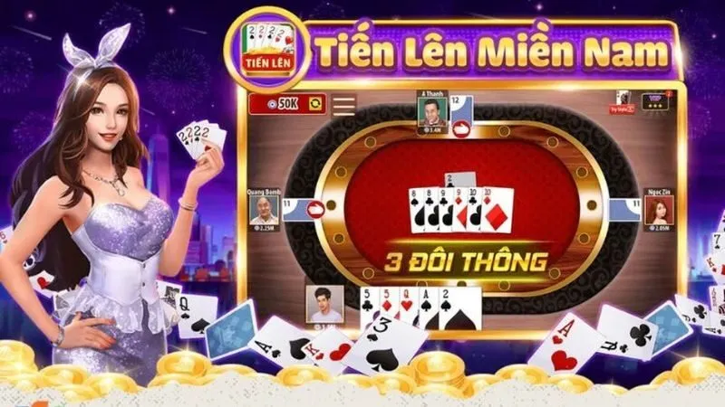 Tiến Lên Miền Nam tại Sunwin trò chơi game bài rất ưa chuộng hiện nay